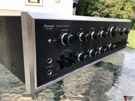 The <b>Sansui AU-20000</b> is an <b>integrated</b> stereo <b>amplifier</b> delivering a continuous 170 watts, minimum RMS, per channel, both channels driven into 8 ohms, over 20 to 20KHz bandwidth - with no more than 0. . What is the best sansui integrated amp